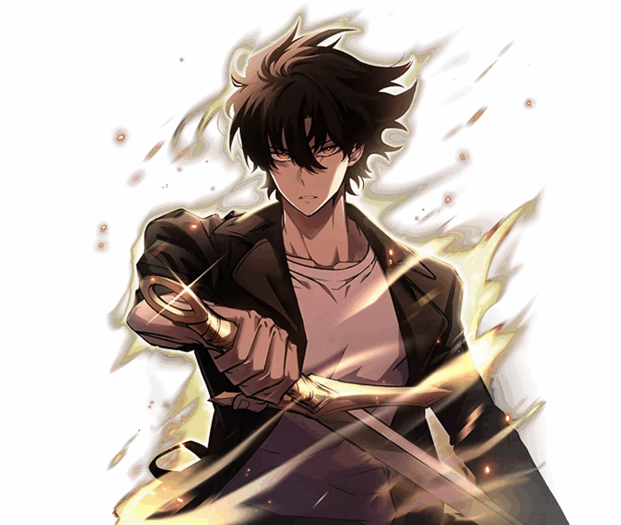 The Sword King From a Fallen World Character